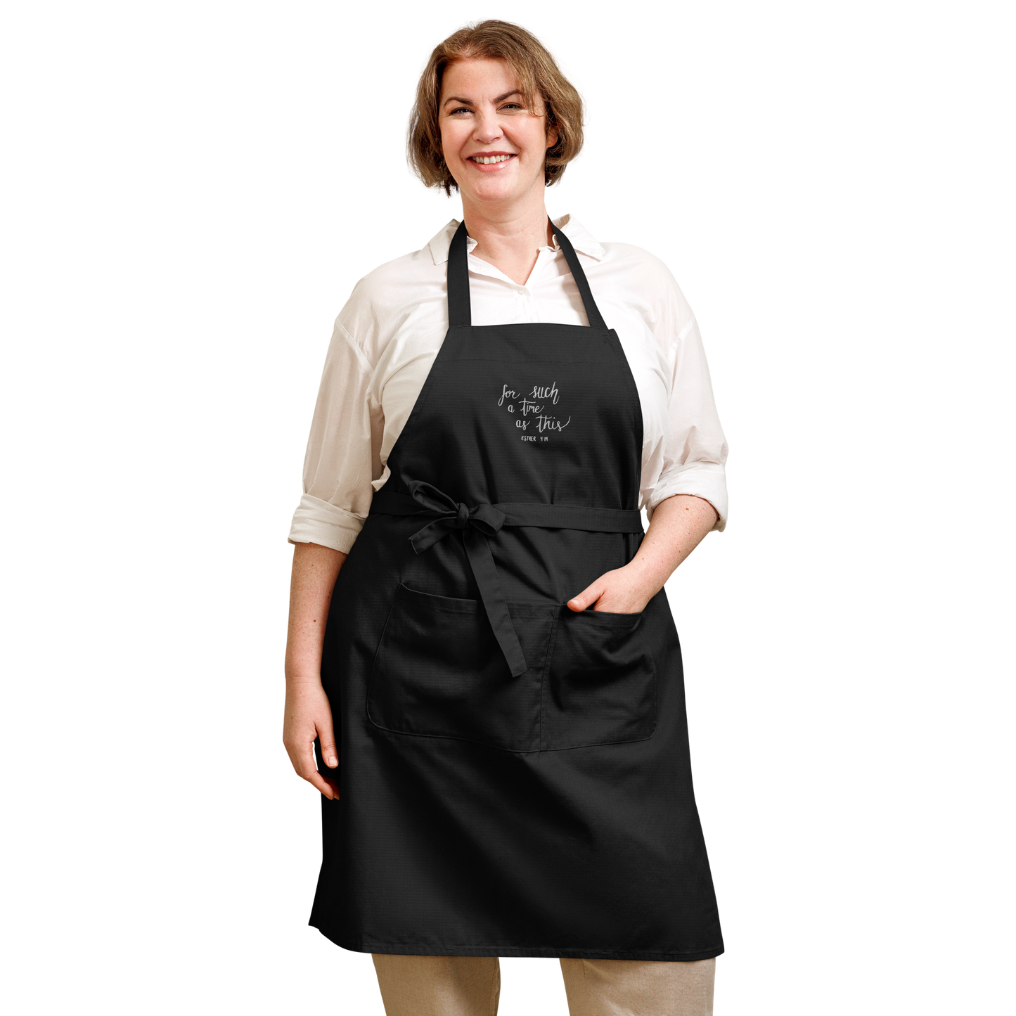 “For Such a Time as This” Organic Cotton Apron