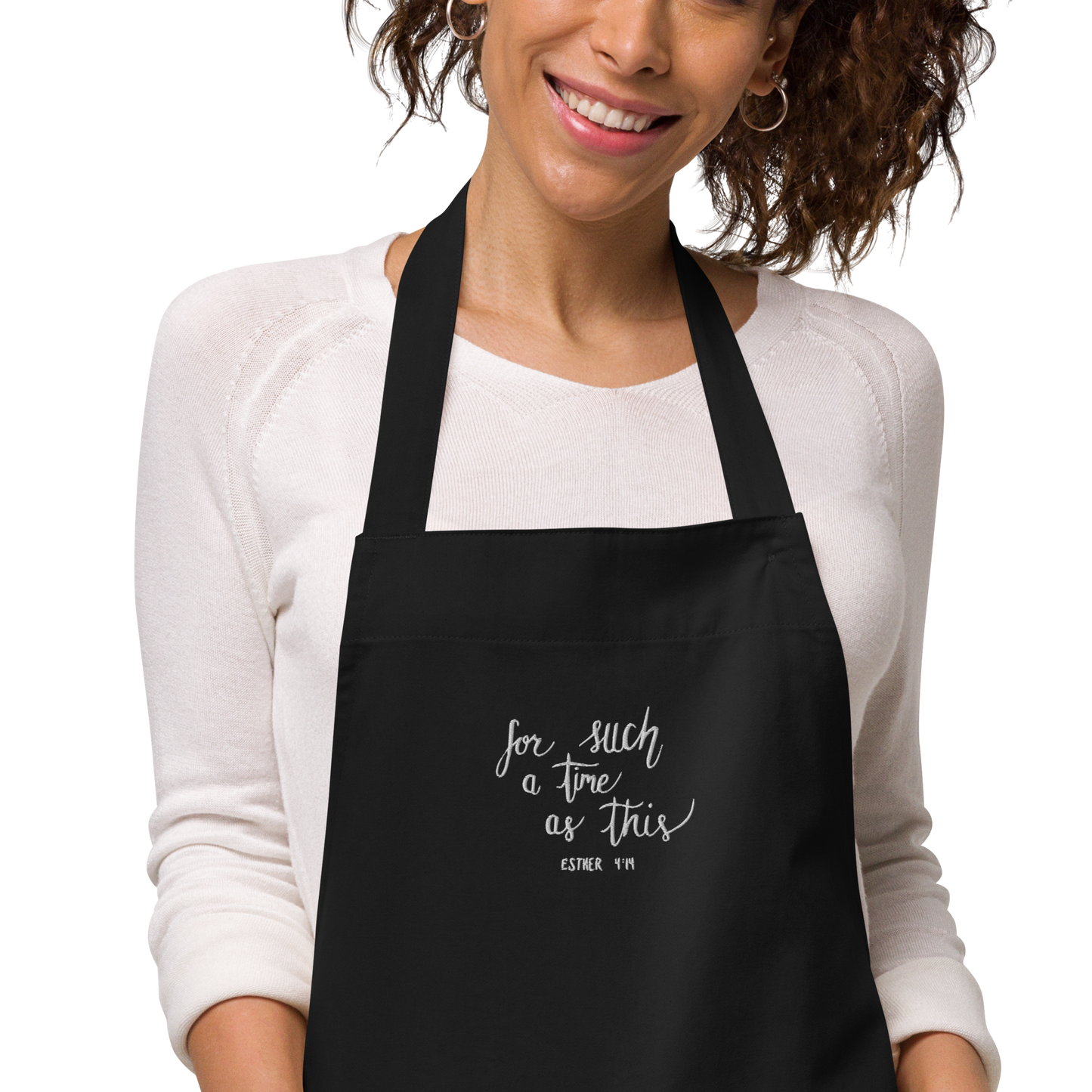 “For Such a Time as This” Organic Cotton Apron