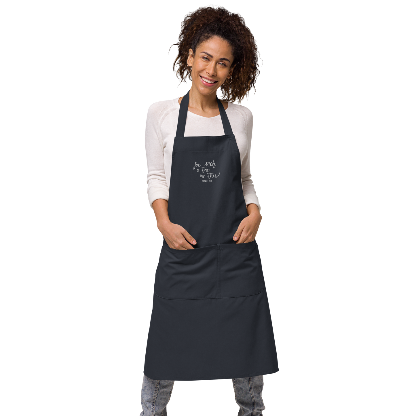 “For Such a Time as This” Organic Cotton Apron