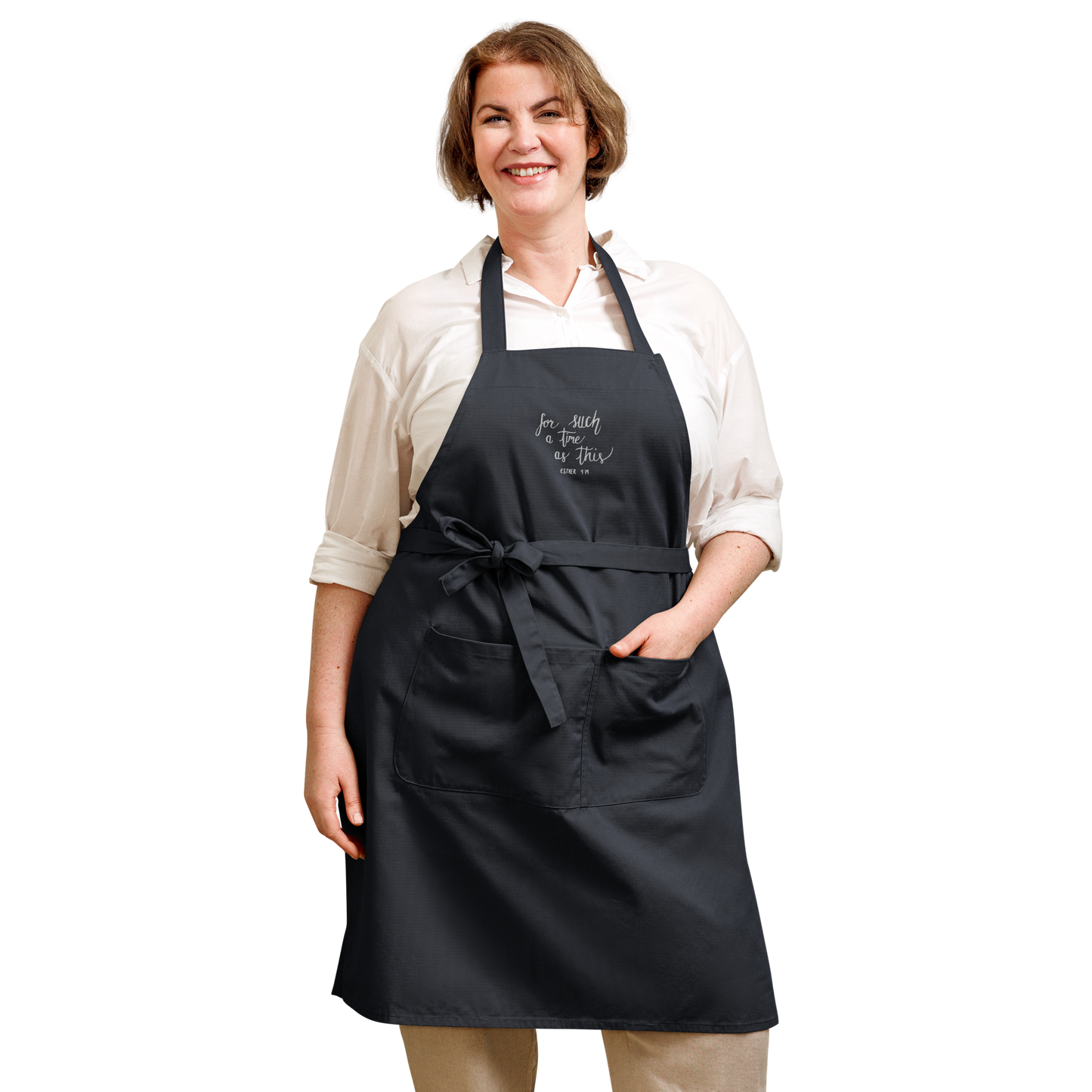 “For Such a Time as This” Organic Cotton Apron