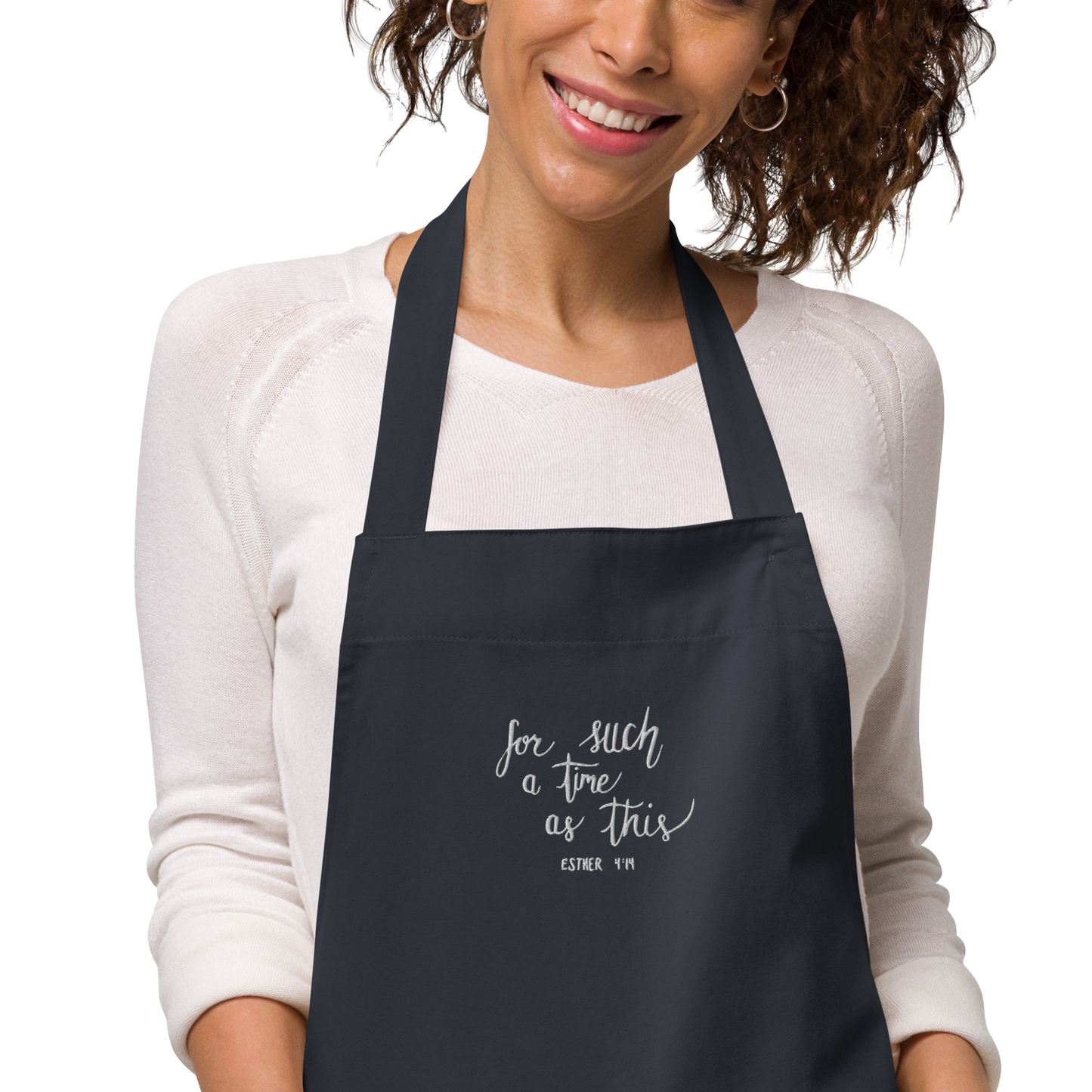 “For Such a Time as This” Organic Cotton Apron