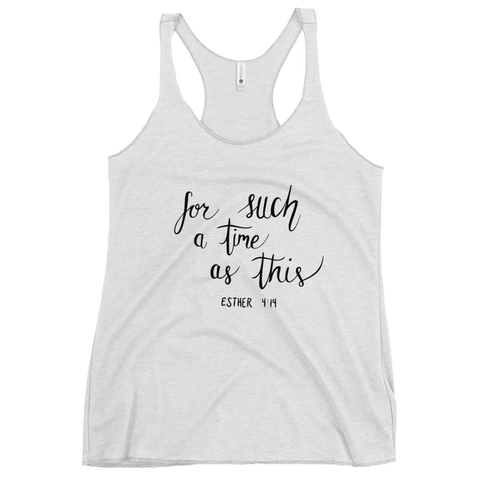 Esther 4:14 Women's Racerback Tank